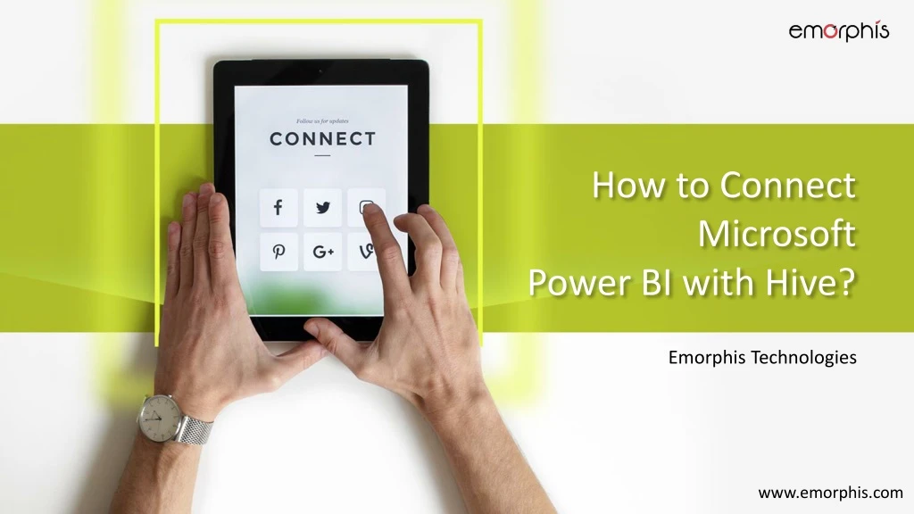 how to connect microsoft power bi with hive