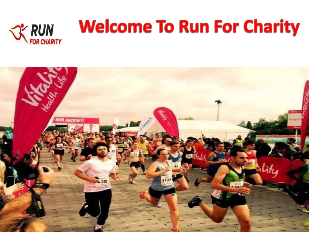 welcome to run for charity