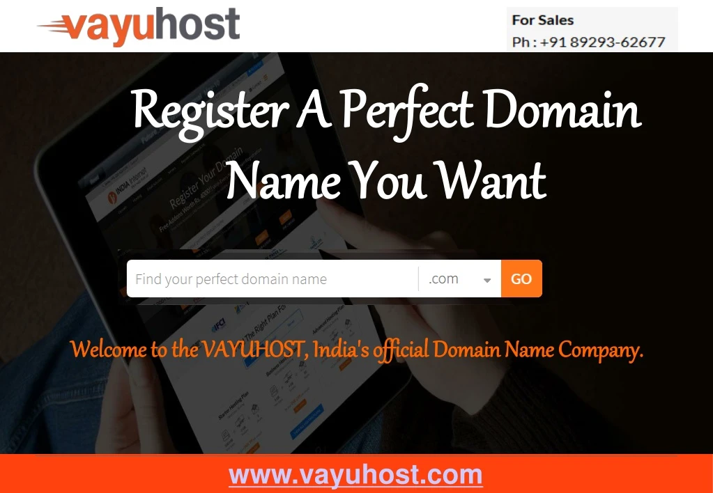 register a perfect domain name you want
