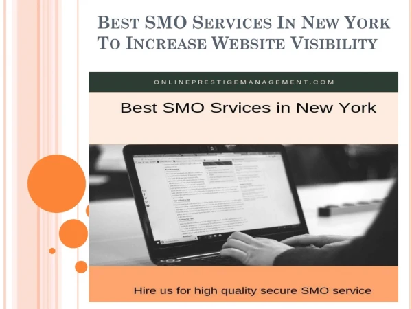 Best SMO Services In New York To Increase Website Visibility