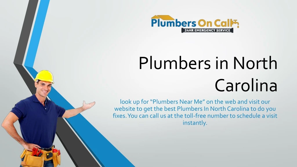 plumbers in north carolina