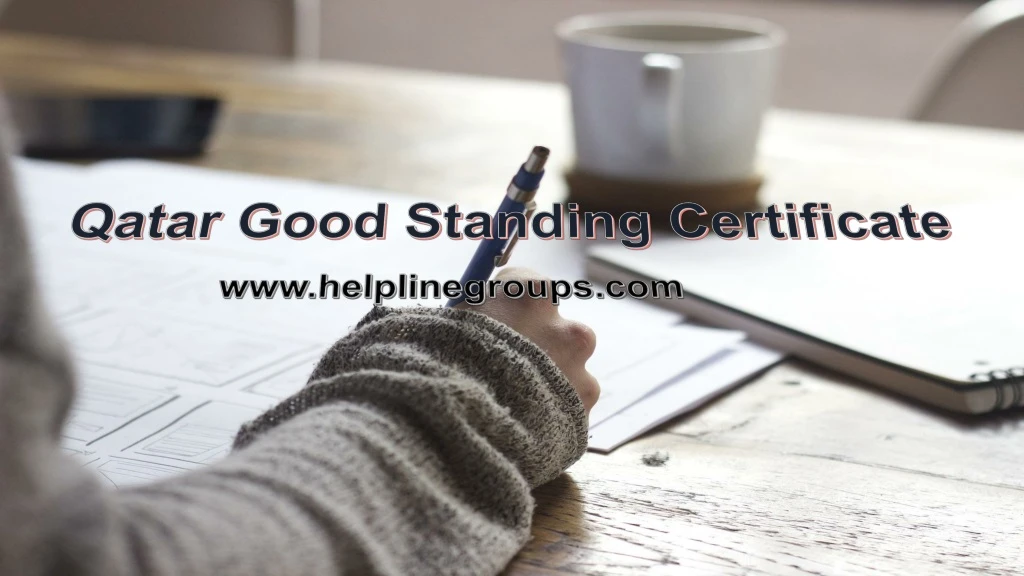 qatar good standing certificate