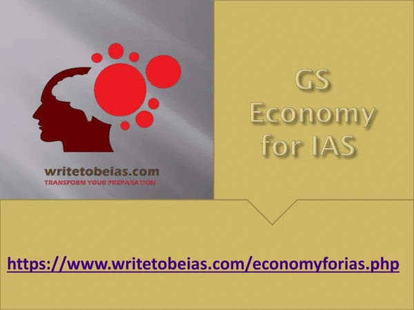Best GS Economy for IAS 