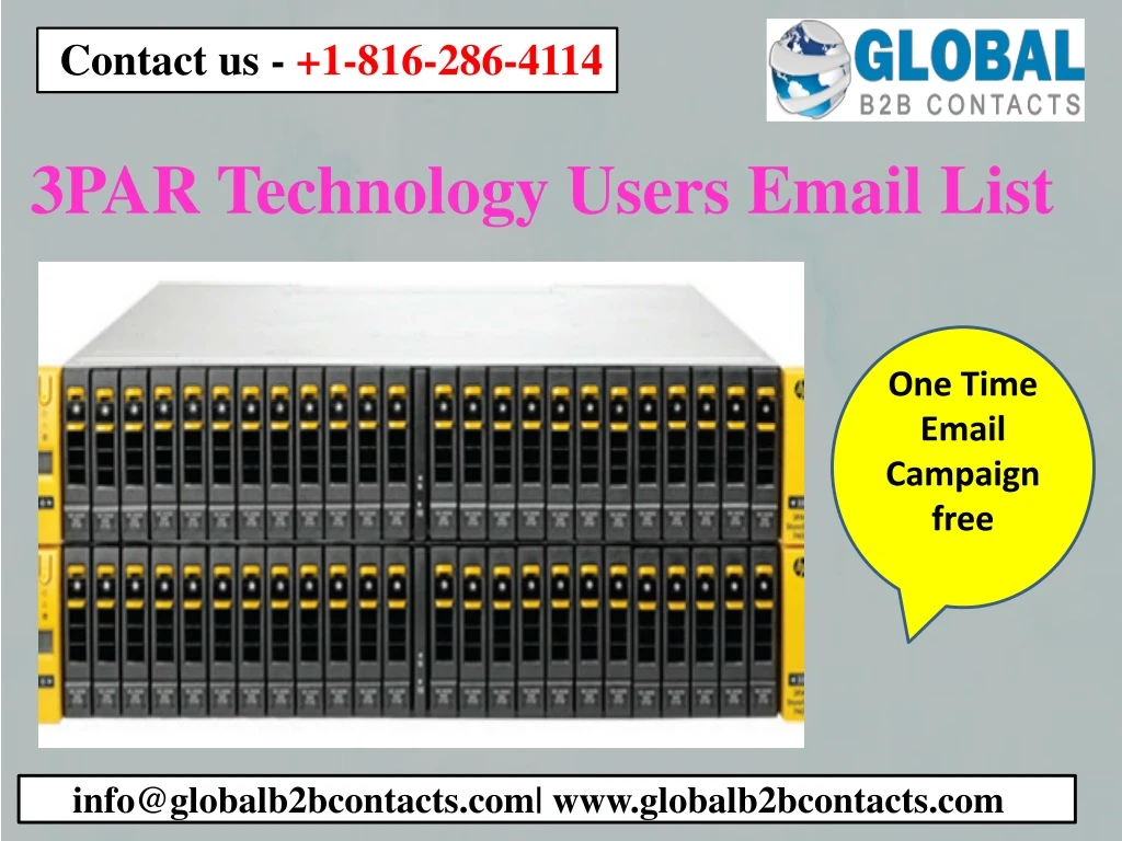 3par technology users email list