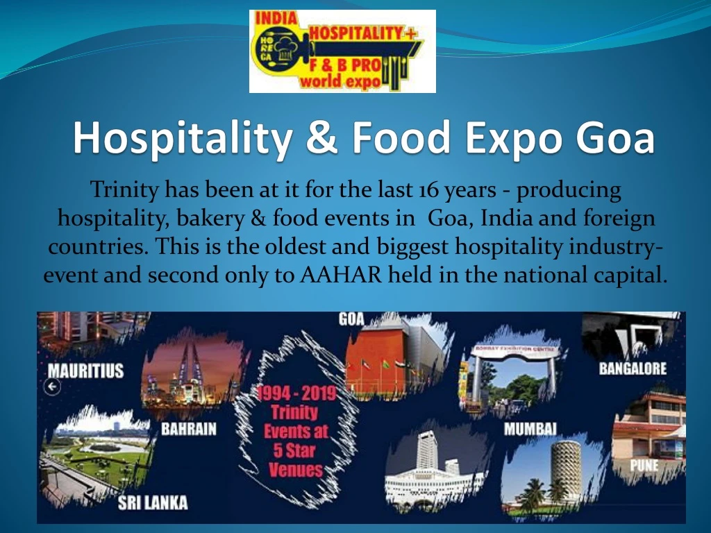 hospitality food expo goa
