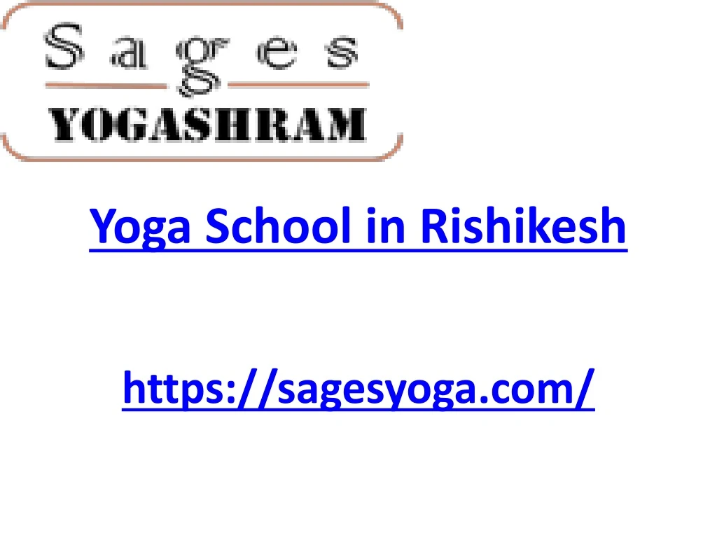 yoga school in rishikesh