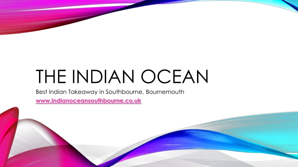 the indian ocean