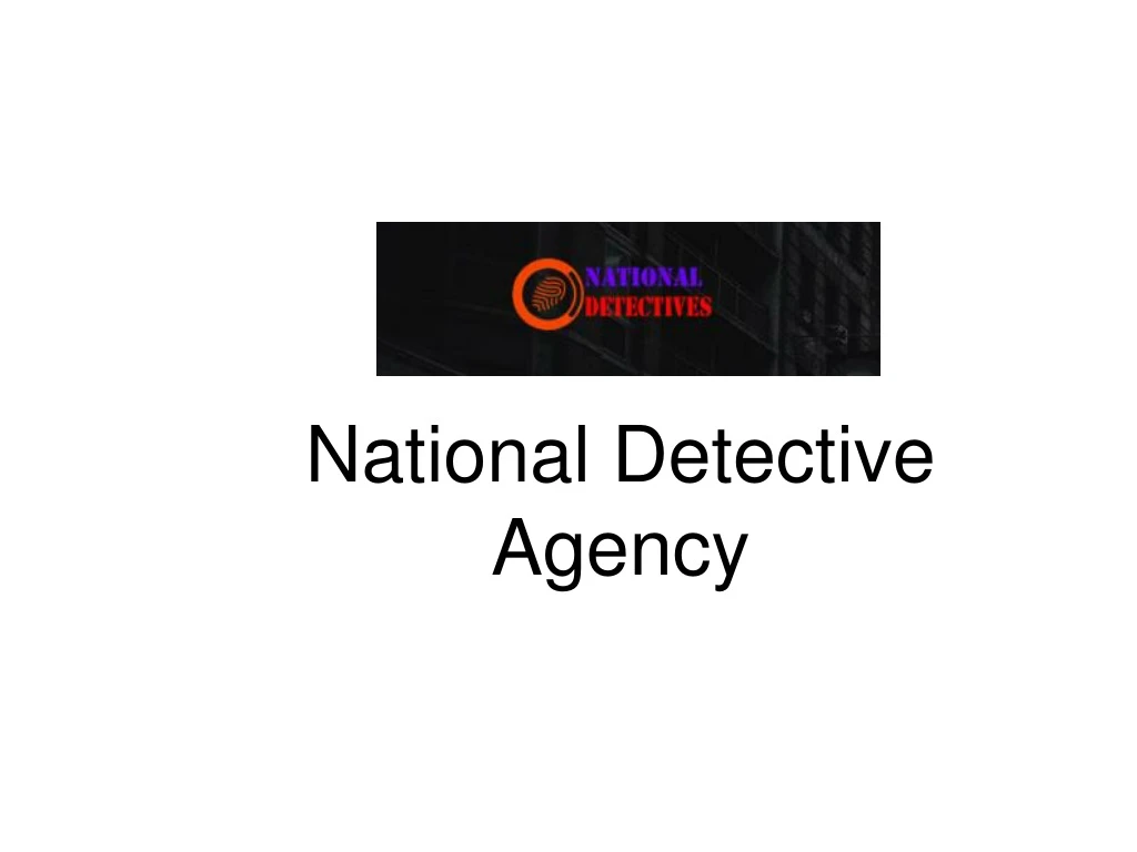 national detective agency