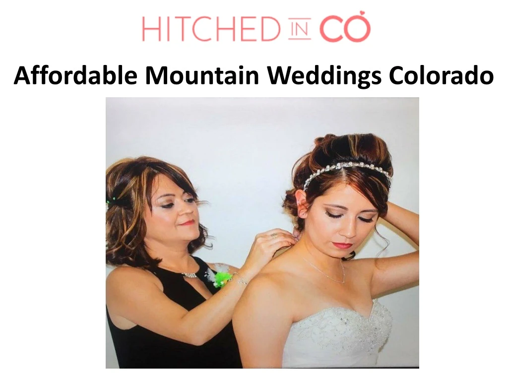 affordable mountain weddings colorado