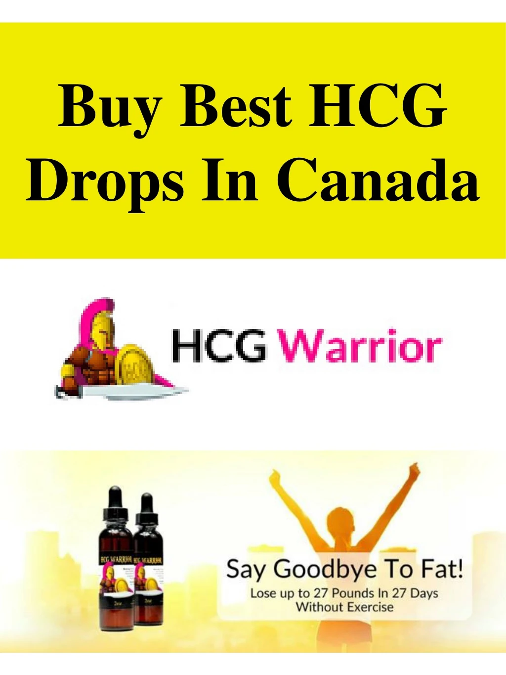 buy best hcg drops in canada