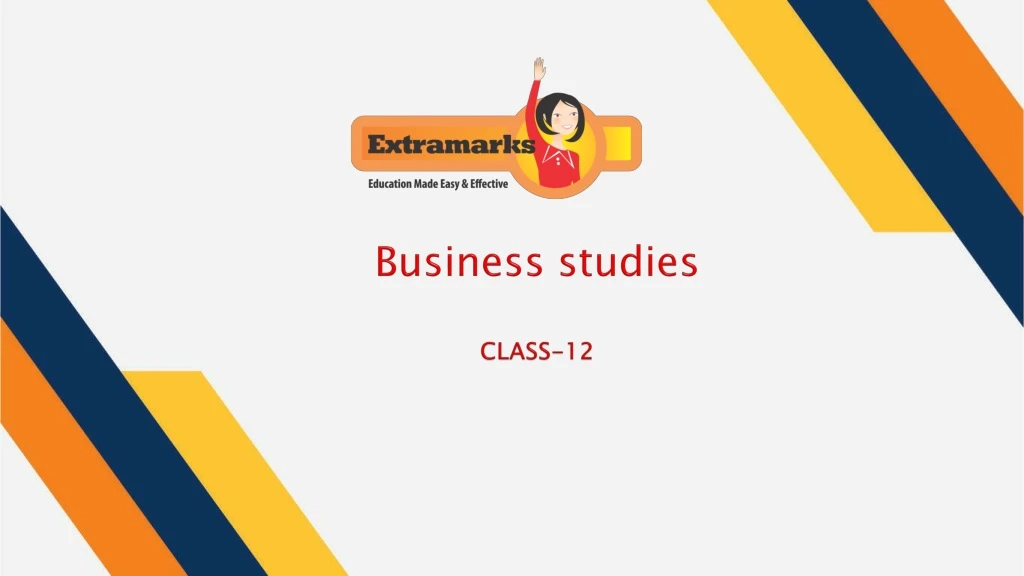 business studies class 12