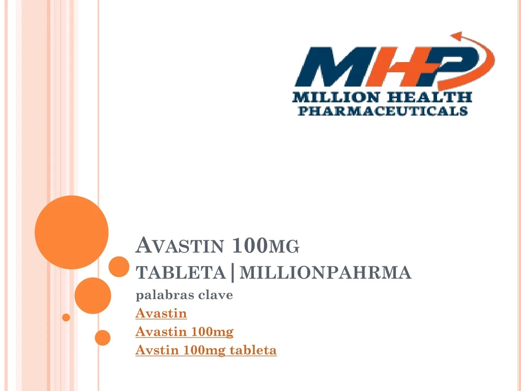 avastin 100mg tableta millionpahrma