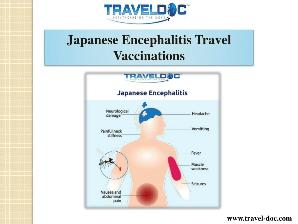 japanese encephalitis travel vaccinations