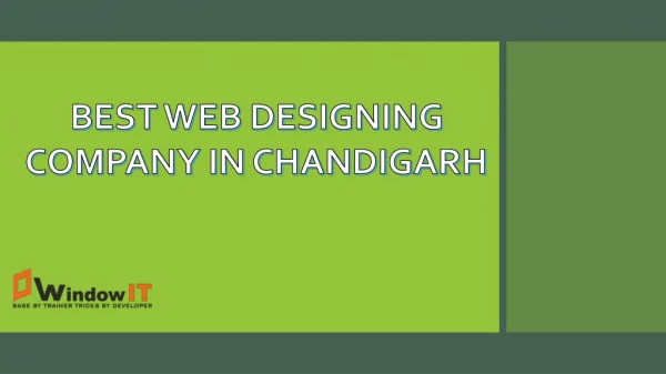 Best Web Designing Company in Chandigarh
