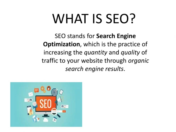 What is seo & Its Benefits?