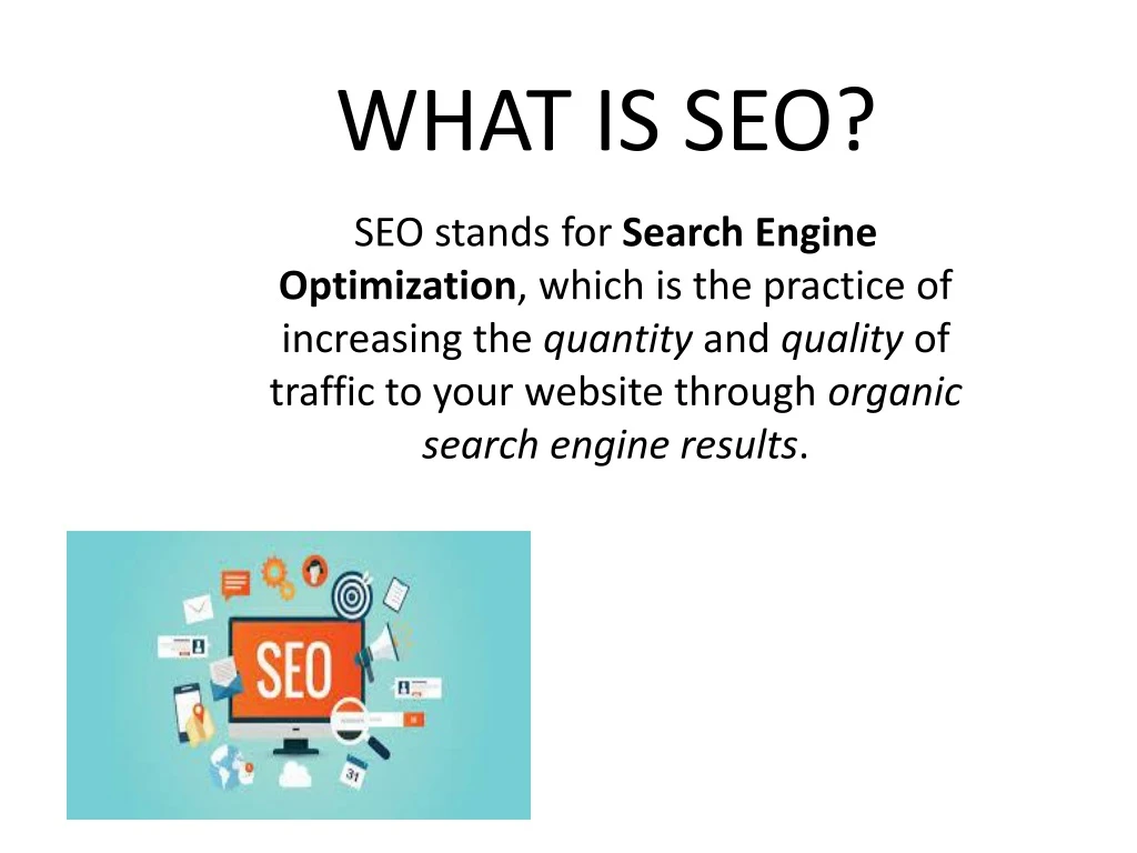 what is seo