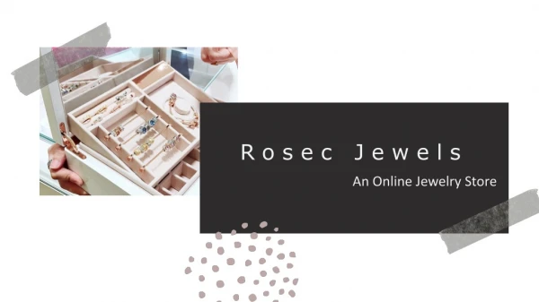 Rosec Jewelry Store – Diamond Rings, Earrings for Women