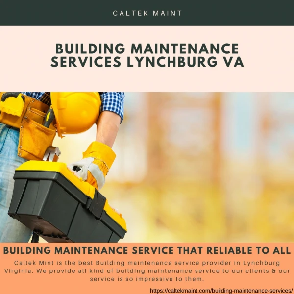 Building Maintenance Services Lynchburg VA