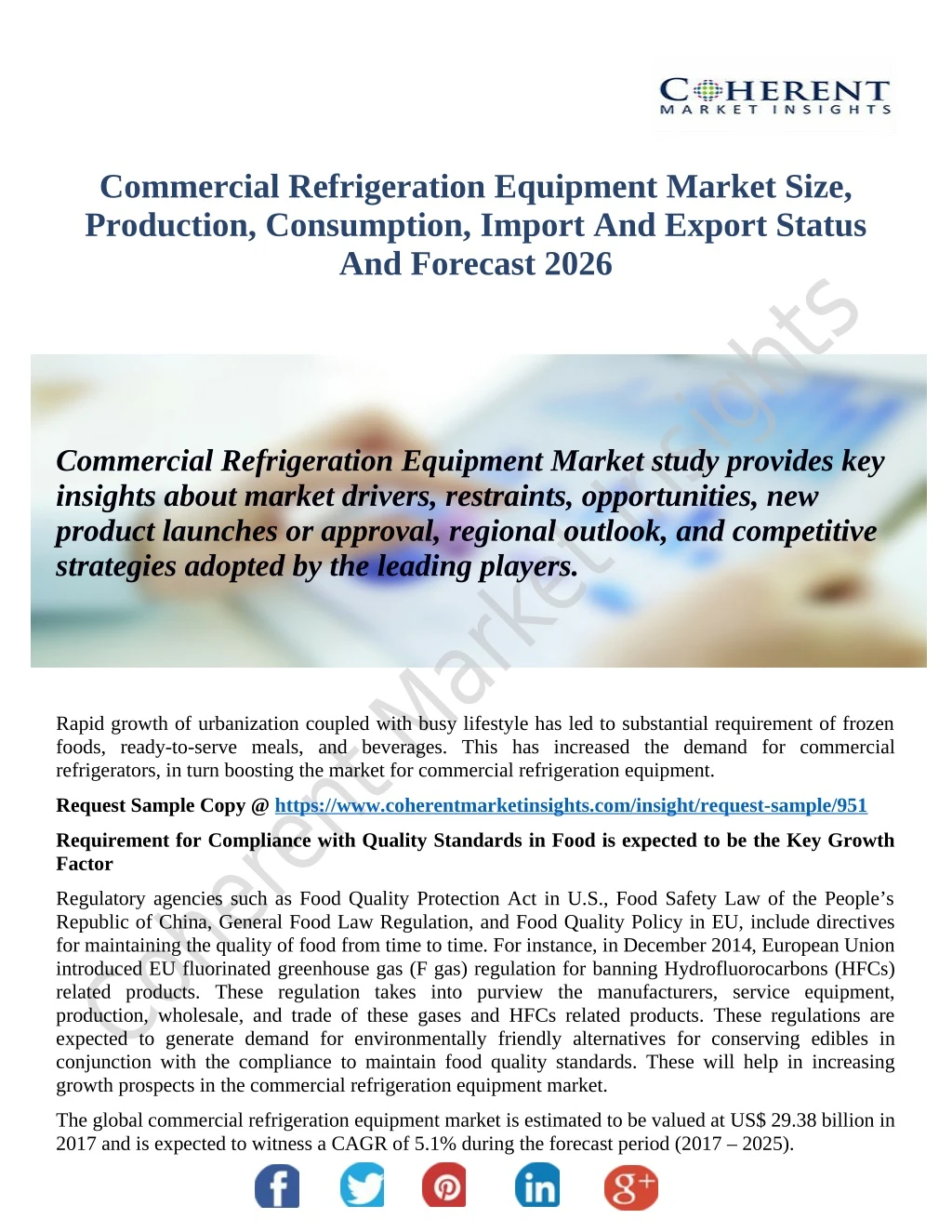 commercial refrigeration equipment market size