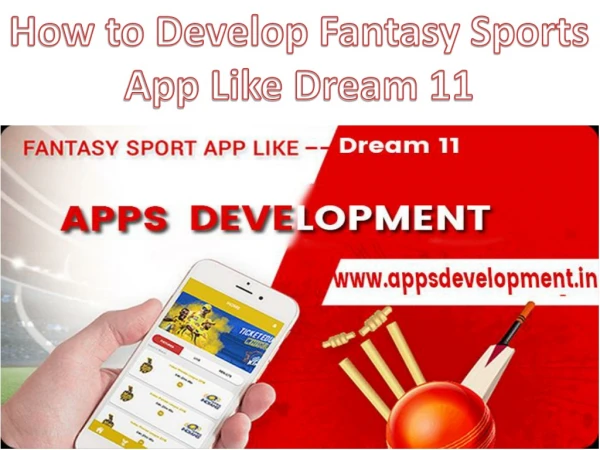 How to Develop Next Best Fantasy Sports APP Like Dream 11