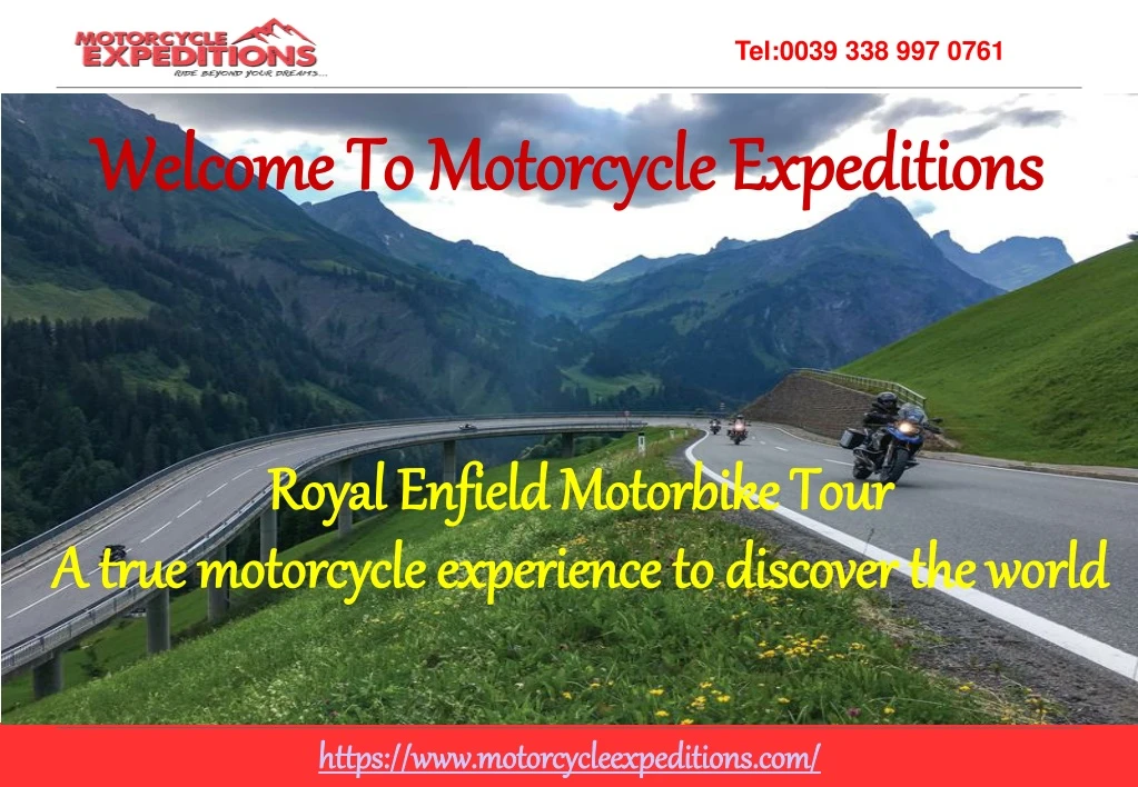 welcome to motorcycle expeditions