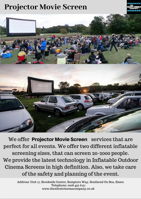 Projector Movie Screen