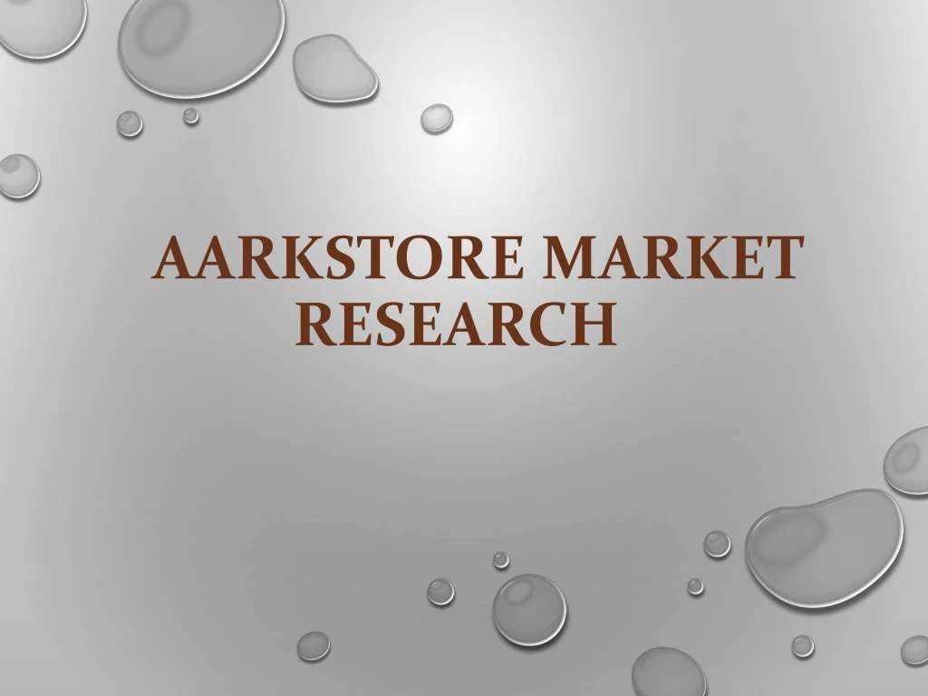 aarkstore market research