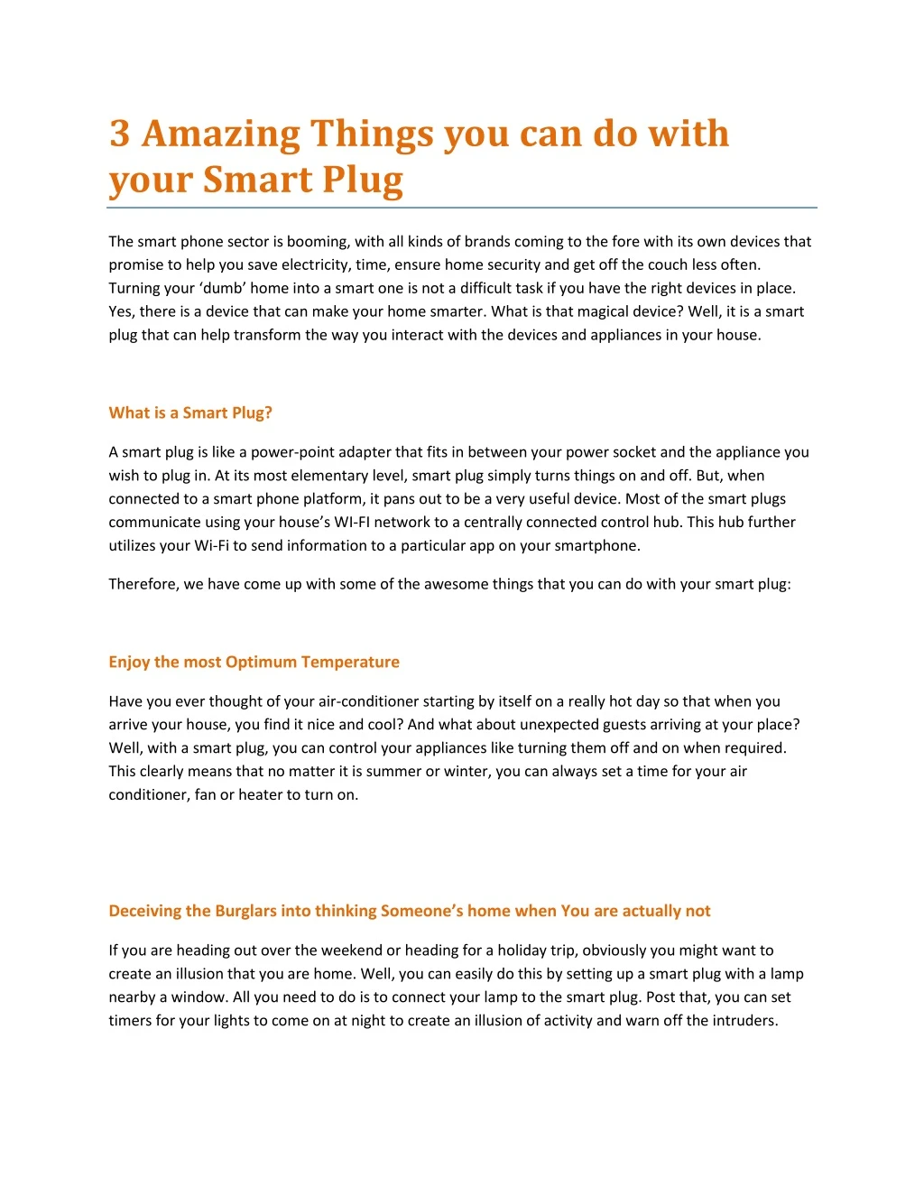 Awesome Things You Can Do With a Smart Plug