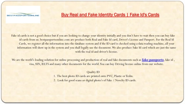 Fake Driving License Online at Reasonable Price