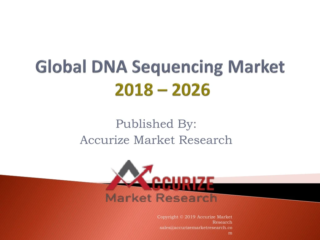 global dna sequencing market 2018 2026