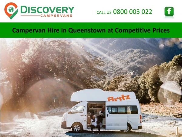 Campervan Hire in Queenstown at Competitive Prices