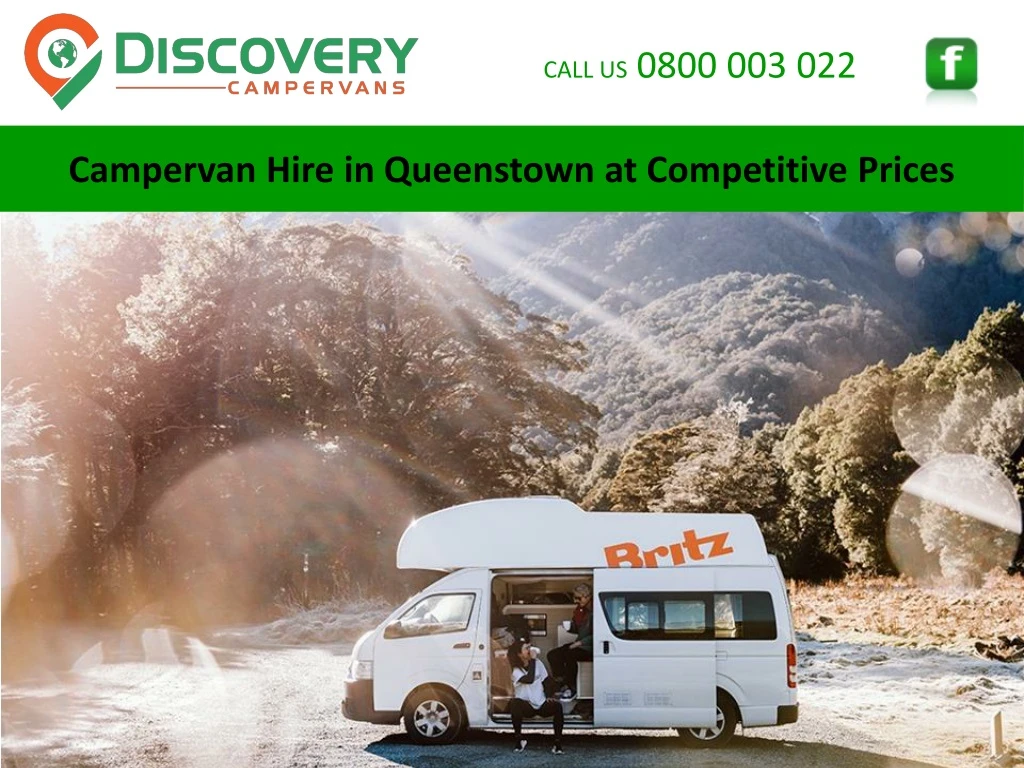 campervan hire in queenstown at competitive prices