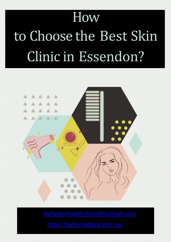 How to Choose the Best Skin Clinic in Essendon?