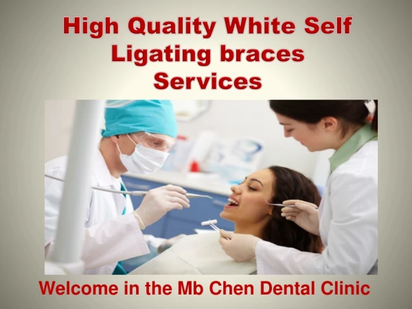 High Quality White Self Ligating braces Services In philipness