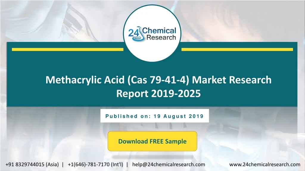 methacrylic acid cas 79 41 4 market research