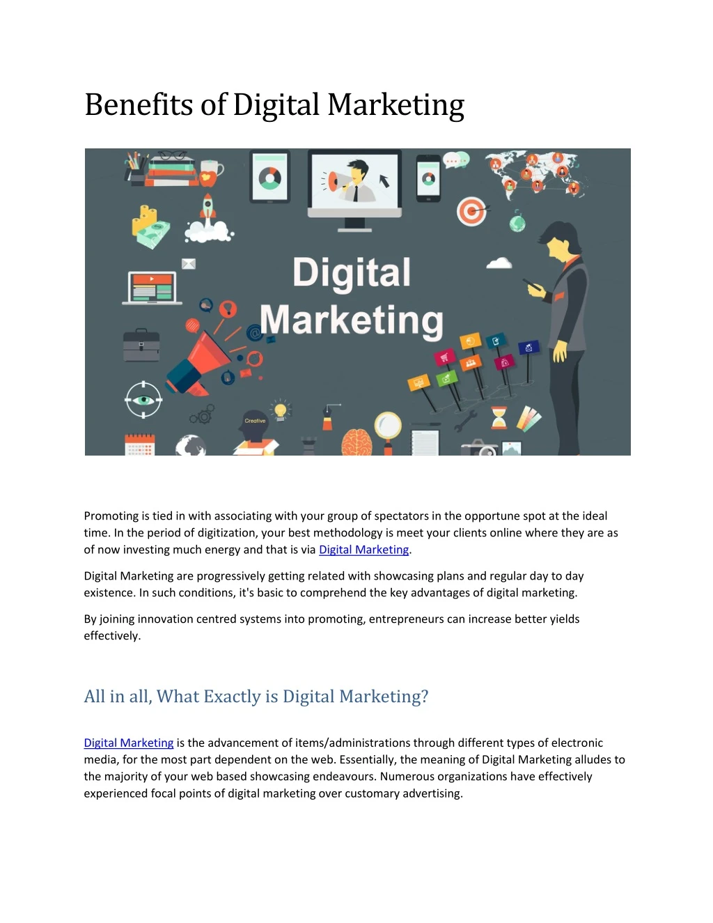 benefits of digital marketing