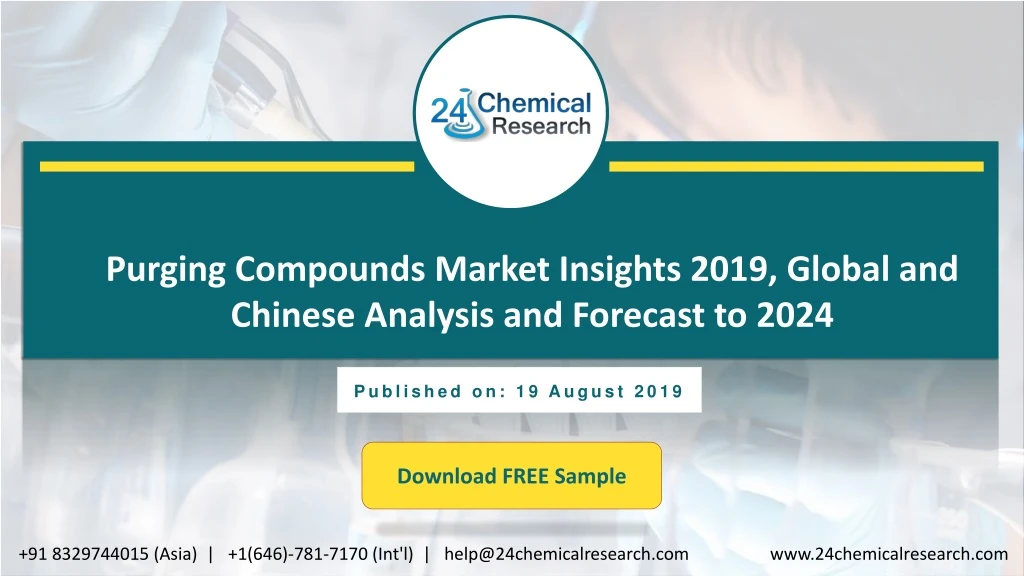 purging compounds market insights 2019 global