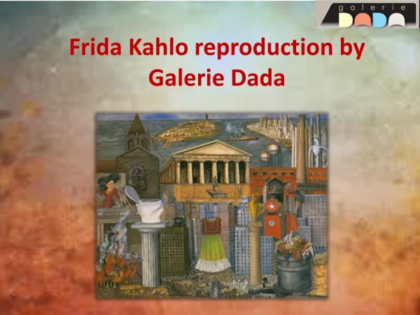 Buy Alluring Oil Painting of Frida Kahlo from Galerie Dada