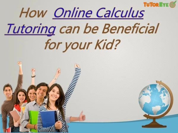 Online Calculus Tutoring