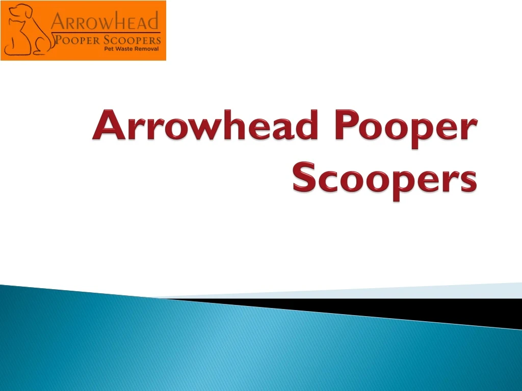 arrowhead pooper scoopers
