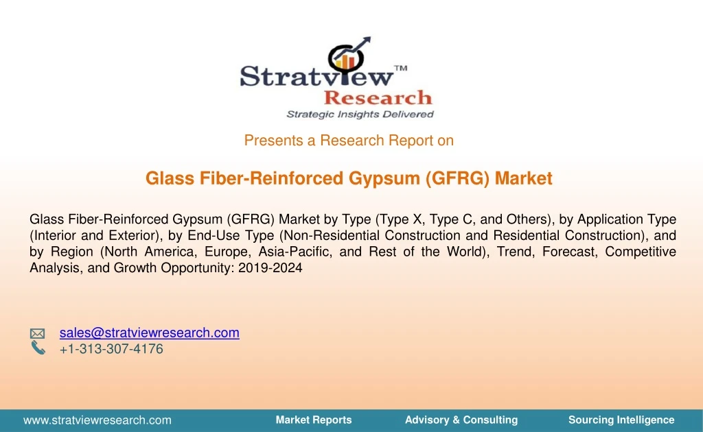 presents a research report on glass fiber