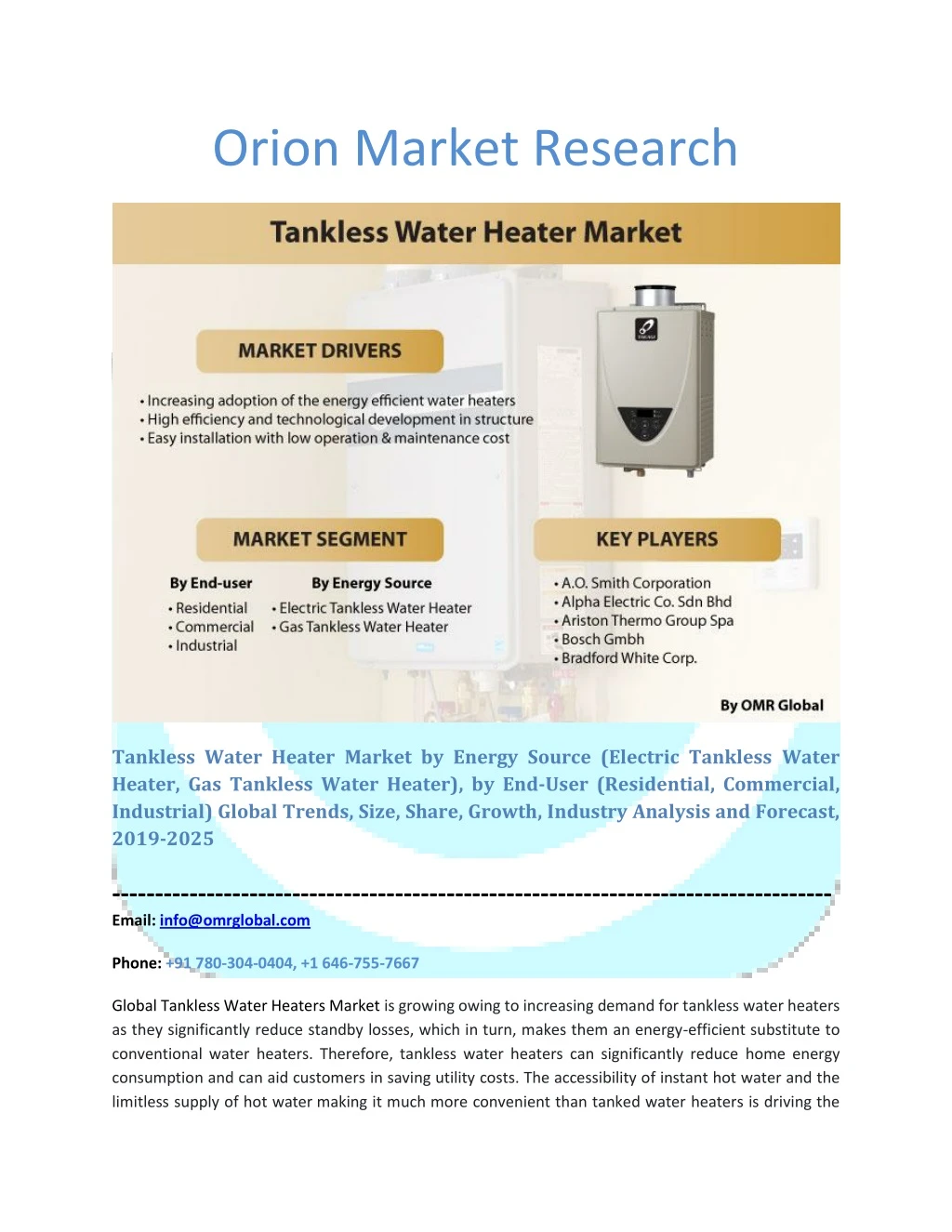 orion market research