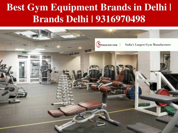 Best Gym Equipment Brands in Delhi Brands Delhi
