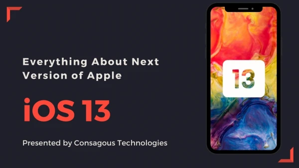Everything About Apple’s Next Version iOS 13!!