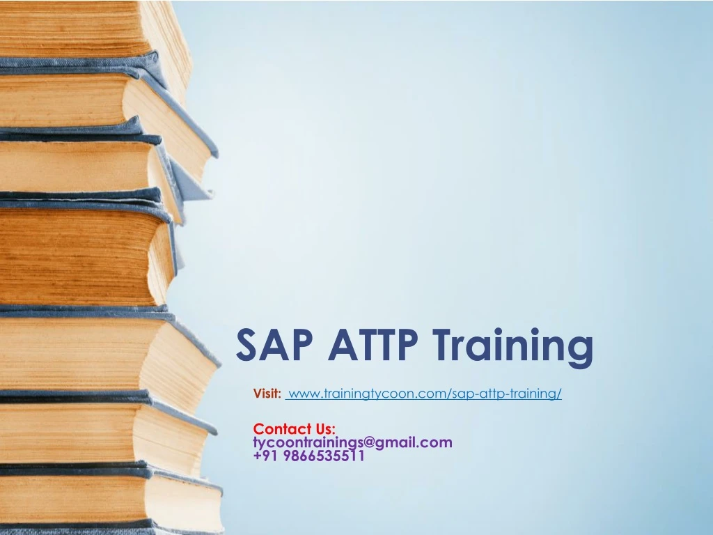 sap attp training