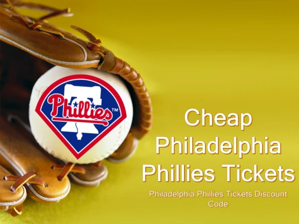 Discount Phillies Match Tickets | Philadelphia Phillies Discount Coupon
