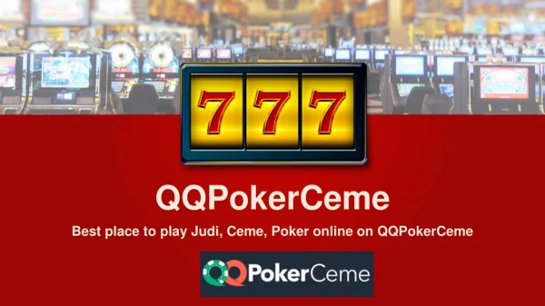 Judi QQ Poker Ceme Online