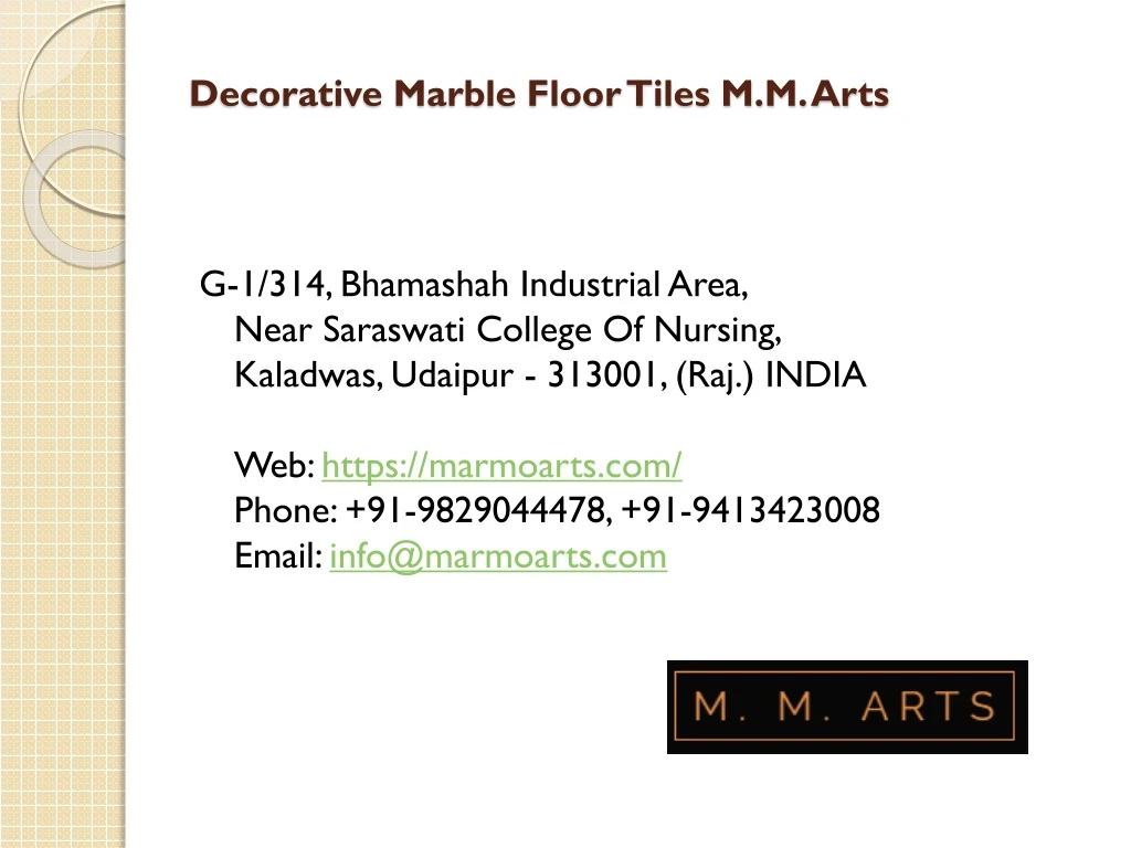 decorative marble floor tiles m m arts