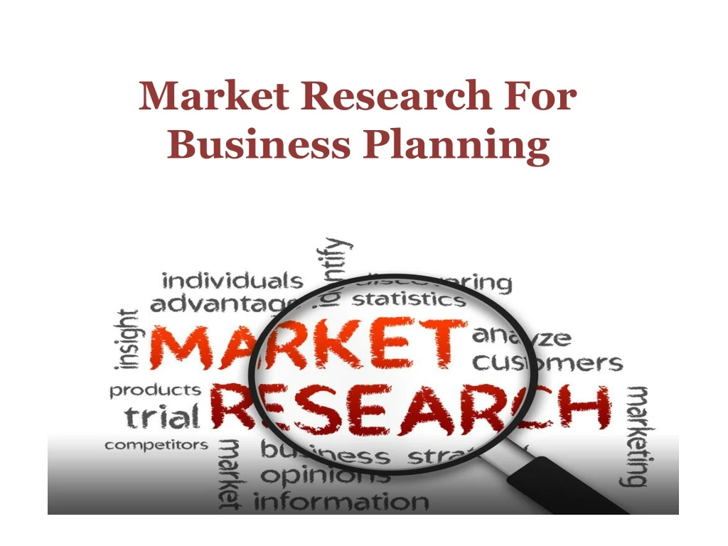 market research for business planning