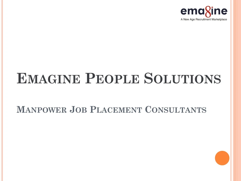 emagine people solutions manpower job placement consultants